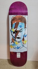 Jason Lee Prime Wood David Bowie Tribute Deck Krooked Mark Gonzales + STICKER