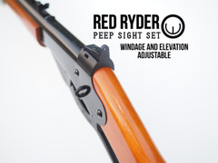 Daisy Red Ryder/ Buck 105 Peep Sight Set – Elevation and Windage Adjustable