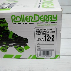 Roller Derby 2 in 1 INLINE + QUAD Combo Boys Skates Adjustable Sizes 12-2 NEW