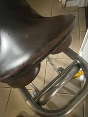 16.5″ Collegiate English Saddle used soft leather FREE SHIPPING