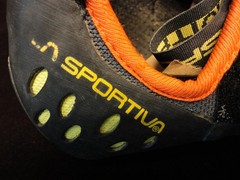 La Sportiva Oxy/gym Climbing Shoes Men’s Size 10 Black Yellow Orange Vegan