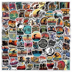 30Pcs Random Cool Mountain Bike Cartoon Waterproof Sports Stickers Teen Adult