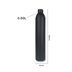 4500psi PCP air Tank, Aluminum Compressed air Paintball Bottle, refillable hi…