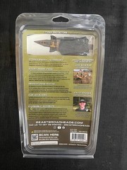 Beast Broadheads Cut On Contact Titanium 2 Blade 100gr 2.3″ 3 Pack BRAND NEW