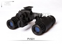 FMA Tactical Dummy AN-PVS31 Model With Light Luminous + Metal helmet mount