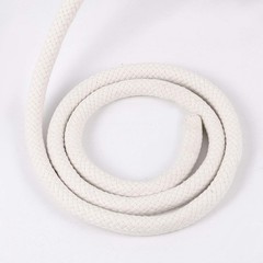 Braided Cotton Rope 131 Feet 1/2 Inch Natural Durable for Crafting DIY Projects