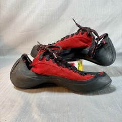 Free Climbing Spain Shoes Women 10.5 Men 8.5 EU 41 Red Suede Lace Up