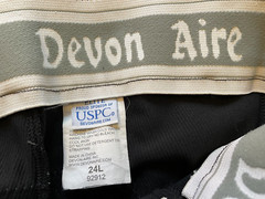 Devon Aire Riding Breeches Solid Jet Black Equestrian Pants Women’s 24L P71