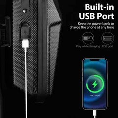 Electric Scooter Front Bag Handle Pouch with USB Port Waterproof Quick Release