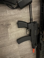 Airsoft Gear Lot AK47 M70AB2 Zastava Kalashanikov AEG Skorpion Shotgun chestrig