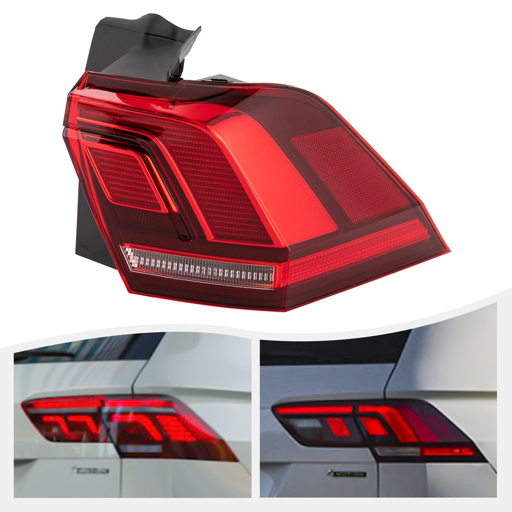 FOR 2018-2023 VOLKSWAGEN TIGUAN RIGHT PASSENGER SIDE OUTER TAIL LIGHT LAMP