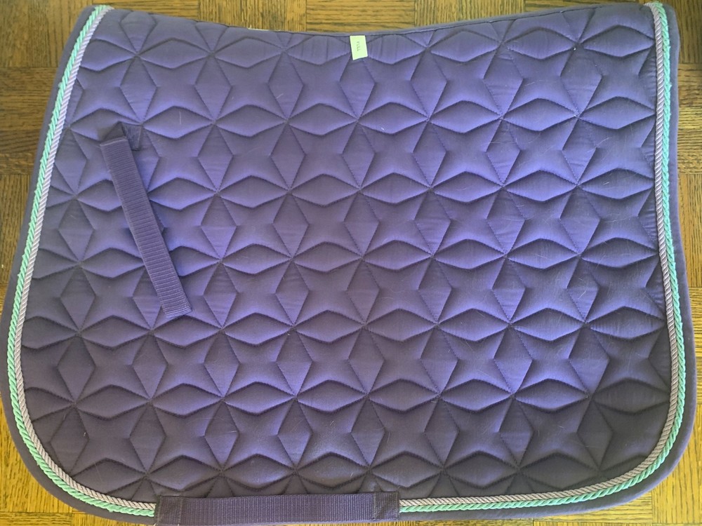 Purple Saddle Pad English