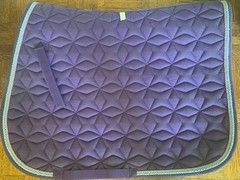 Purple Saddle Pad English