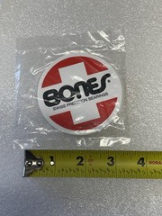 Lot Of 1 Bones Swiss Precision Bearings 3” Skateboard Sticker Vintage