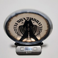 New Westside Discs Black And White VIP Ice-Orbit Bard Disc Golf Midrange 175g