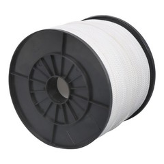 1/8 Inch 1000FT Hollow Braid Polypro Rope White 350 Pounds Tensile Strength