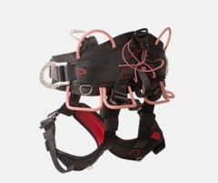 Arborist Saddle Tree Climbing Half Body Harness Rope Bridge Caving Rescue New