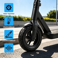 80/65-6 Scooter Tire & Inner Tube Kit, 10×3.0 Replacement for Electric Scooters,