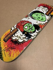 DAEWON SONG + TOREY PUDWILL * SIGNED * DECK Thank You Zombie GLOW IN THE DARK