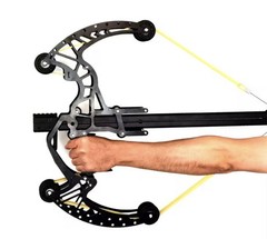 Ball Bearing Bow, Compound Bow Set That Shoots Steel Balls, Right Handed Hunt…