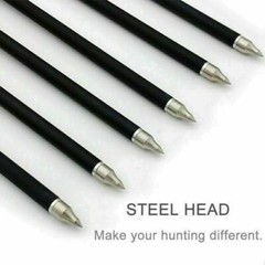 24Pack 20 inch Crossbow Bolts Carbon Crossbow Arrow for Hunting Outdoor Practice