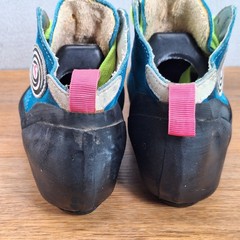 Boreal Women’s 5.5 EU 36 Vintage Rock Climbing Shoes Blue Black Spain 80s 90s