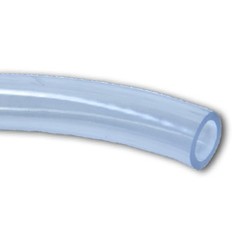 PVC Vinyl Tubing, Clear, 1/2 ID x 5/8 In. OD x 100 Ft. – T10005010
