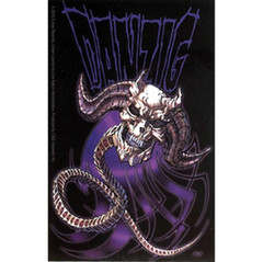 Danzig – Sticker – Skull [5 x 3 inches] – Licensed New