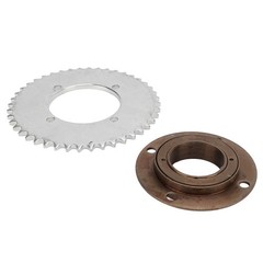 Steel 44T Chain Sprocket Kit For ATVs Toughness Stable Performance Popular