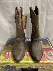 Durango Crush Women’s 11-Inch Heart Concho Brown Western Boots Size 8M