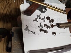 Benjamin 130,132,137 pistol steel trigger
