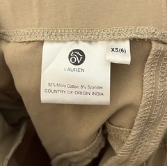 Ovation Equestrian OV Lauren Girls Sz XS 6 Breeches Riding Pants Stretch Pockets
