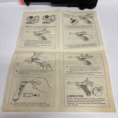 Daisy Airsoft Luger «Detailed Replica» Model 08 With Operators Manual