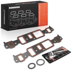 Lower Engine Intake Manifold Gasket Set Compatible with Chevy Caprice, Astro,