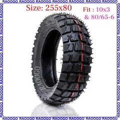 255×80 Tire &Tube fit 80/65-6 10×3 Varla Nanrobat d6+ Mantis pro Electric Scoote