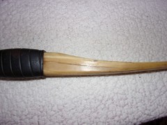 Wood and Fiber Glass Recurve Long Bow Lot for Repair or Wall Hangers