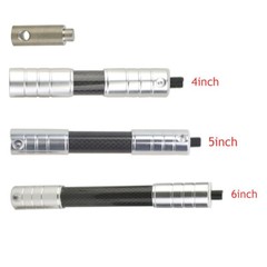Archery 4″5″6″ Carbon Extension Rod Stabilizer Balance Short Bar Bow Shooting