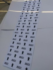 «Grizzly» graphic Skateboard Deck Grip Tape