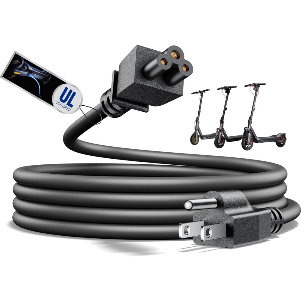 16FT Certified Fast Charging Cable for Segway Ninebot MAX Series – 30% Faster