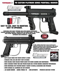 Maddog Tippmann 98 Custom BASIC Bronze HPA Paintball Gun Marker Starter Package