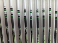 4 Fletch! Easton Axis 400 5mm Hunting Carbon Crested Arrows! Bohning Heat Vanes