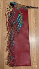 Rodeo Leather Bull Riding Chaps | Western Cowboy Rodeo Gear – Custom Design
