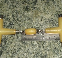 Used Stainless Steel 5 inch Nylon D-Bit with Lozenge