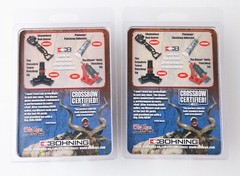 Lot 2 Bohning Blazer Vanes Pack 36 Red Tiger 2″ (see photos: dark orange?) 72 ct
