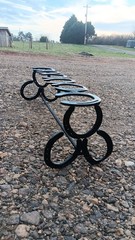 Horseshoe Boot Rack Holds Three Boots Handmade In The Foothills Of NC