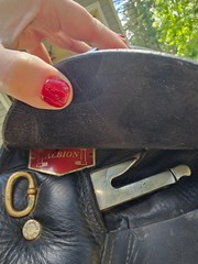 Albion Legend K2 Jumping Imported English Saddle Black Leather 17.5 M