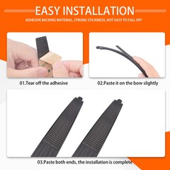 Archery Limb Silencers Recurve Bow Stabilizer Limb Dampener1 Pair New