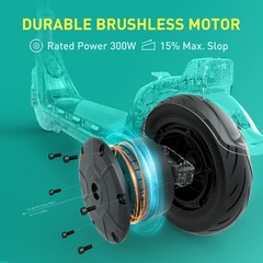 NIU KQi 2 Electric Scooter for Adults – 300W Power, 25 Mile-Range