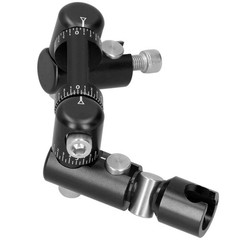 ˜(Black)Double Side V Bar Archery Rod Stabilizer Adjustable Quick Disconnect
