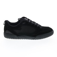 ES Quattro 5101000174003 Mens Black Suede Skate Inspired Sneakers Shoes